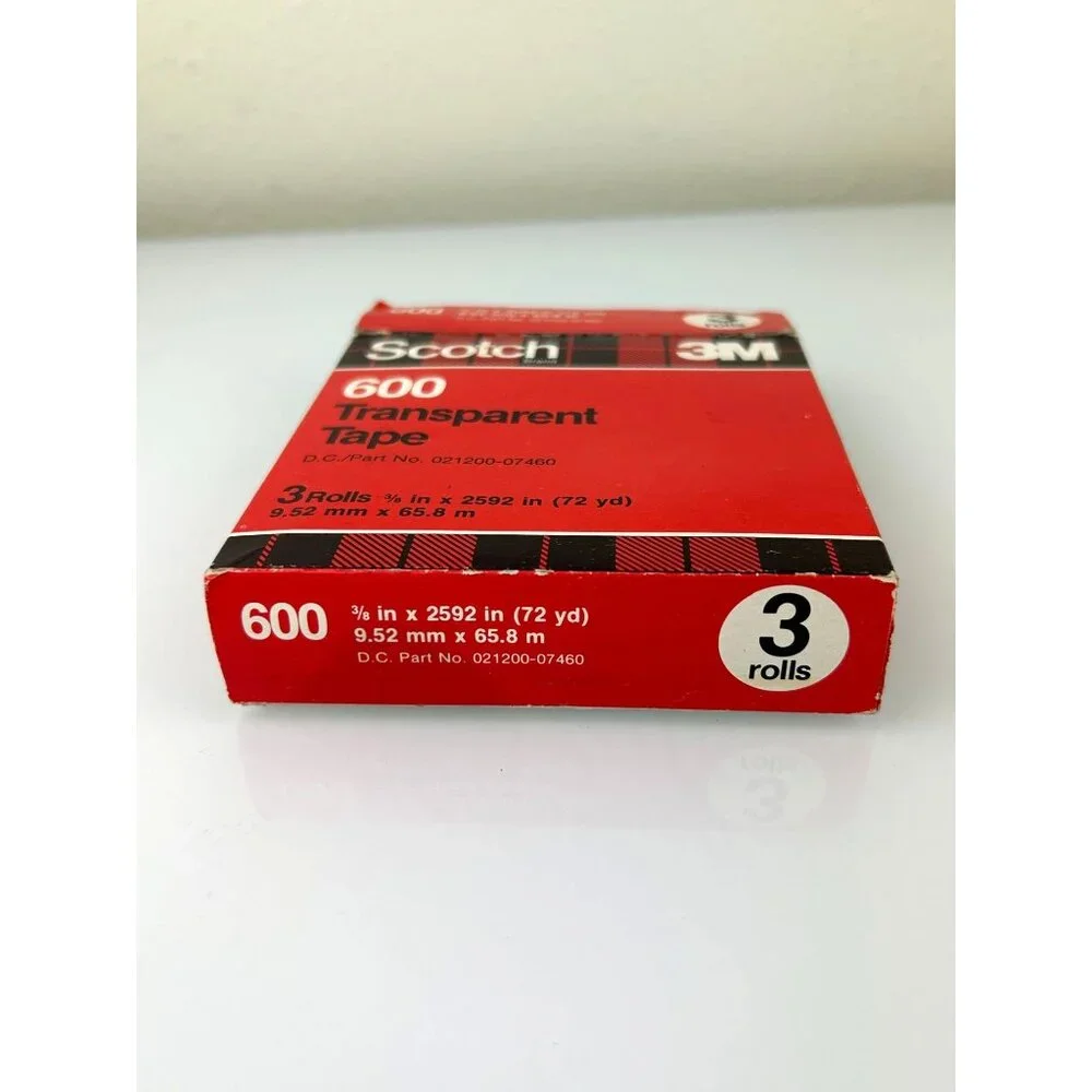 Scotch 3M Transparent Tape VTG 3/8